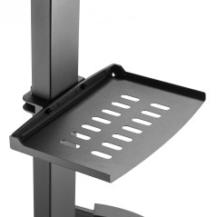 Mobil TV-fäste - stativ med hylla