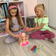 Huvud för styling med tillbehör 23437