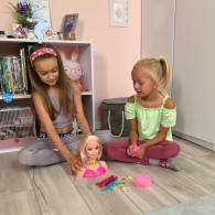 Huvud för styling med tillbehör 23437