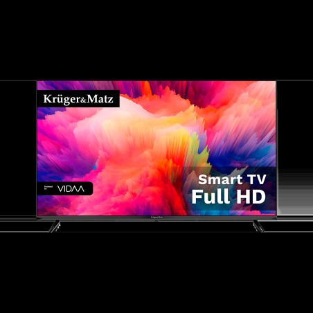 TV Kruger&Matz 43' FHD smart DVB-T2/S2 H.265 Hevc

(Note: The abbreviation 'FHD' stands for 'Full High Definition' in English.)