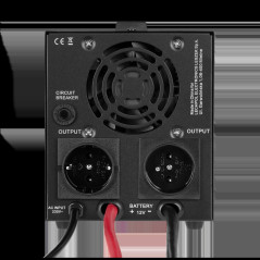 Nödströmsaggregat Rebel POWER-500-LFP4 - omvandlare med ren sinusvåg och laddningsfunktion 12V 230V 500VA/30 | HandlaSmidigt.se