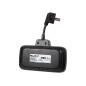 98-233- Grenuttag PS-310U 3 uttag 3xUSB 0,1m svart 2x1mm förlängningskabel