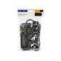 98-234- Nätdelar förlängare ps-330s 3-uttag 4xusb 1xusb-c 3m svart 3x1mm