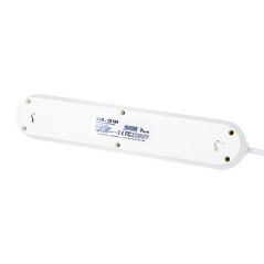 98-224- Nätkabel förlängare ps-430 4-uttag 3xusb 3m vit 2x1mm | HandlaSmidigt.se