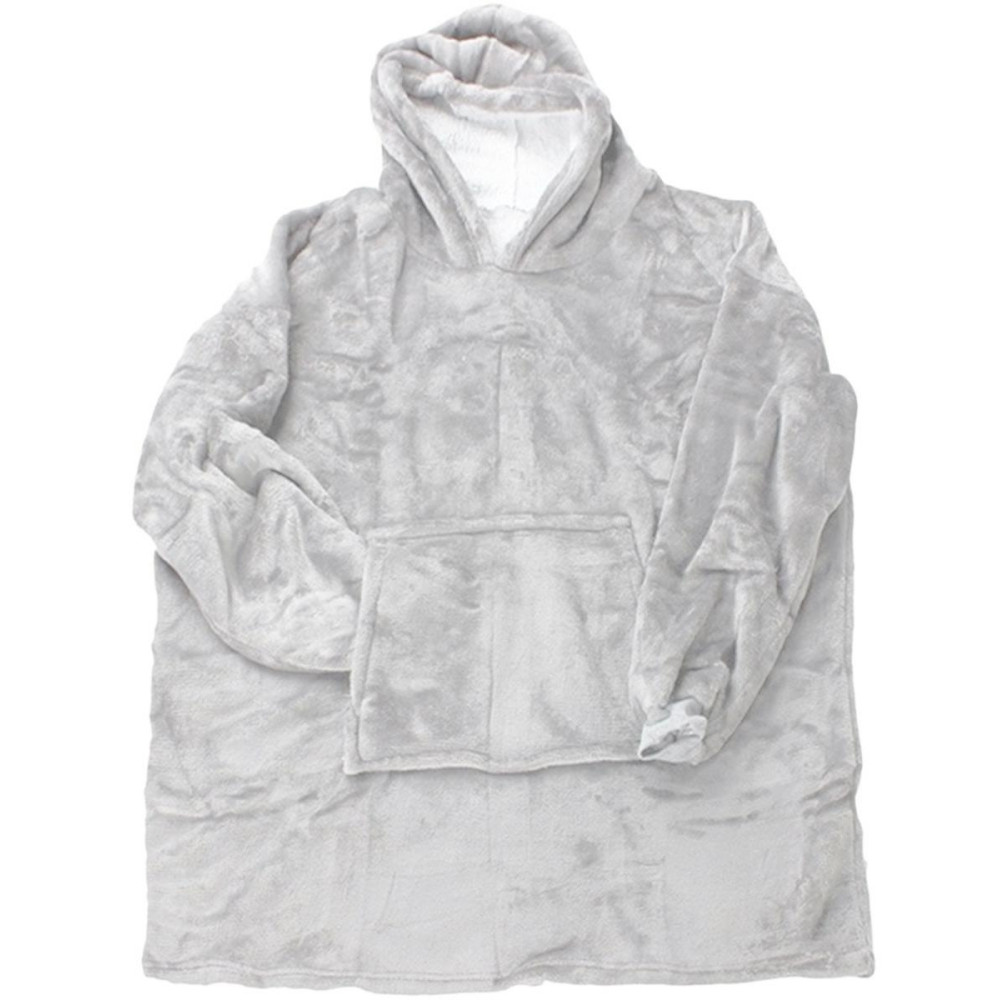 BQ82 Koc 'typu bluza' 2w1 grå BQ82 Koc 'typu bluza' 2w1 grå