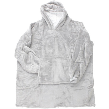 BQ82 Koc 'typu bluza' 2w1 grå