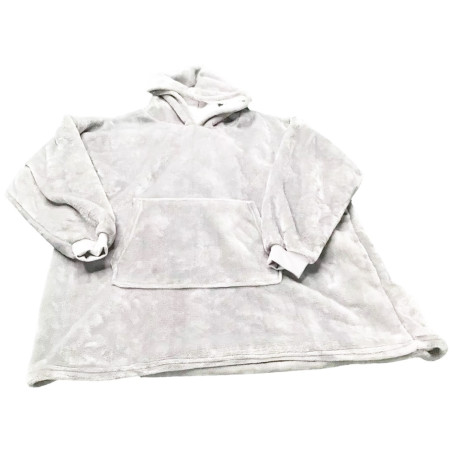 BQ82 Koc 'typu bluza' 2w1 grå