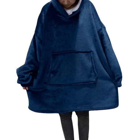 BQ82B Koc 'typu bluza' 2w1 blå