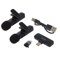 33-070- USB-C-mikrofon för smartphone, Blow, 2 stycken