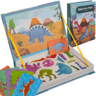 Magnetisk pussel - dinosaurier 24730