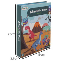 Magnetisk pussel - dinosaurier 24730