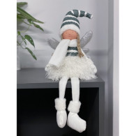 Älv - en sittande julfigur av Ruhhy 22339.