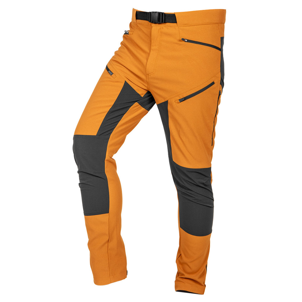 Arbetsbyxor OUTDOOR, 4-vägsstretch, senapsgula-grå, storlek XXL