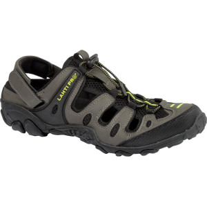 Sandaler i khaki-svart-grön tyg, '43', Lahti