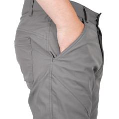 Arbetsbyxor OUTDOOR, 2-vägs stretch, grå, storlek XS