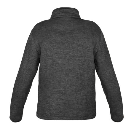 Tröja med dragkedja OUTDOOR, pique, grå, storlek S