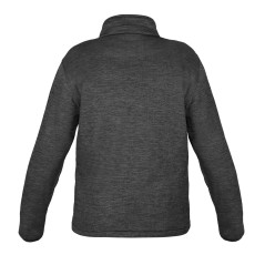 Tröja med dragkedja OUTDOOR, pique, grå, storlek M