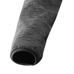 Tröja med dragkedja OUTDOOR, piké, grå, storlek XXXL