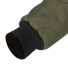 Fodrad jacka med huva OUTDOOR, grön, storlek XL