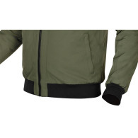 Fodrad jacka med huva OUTDOOR, grön, storlek XXXL