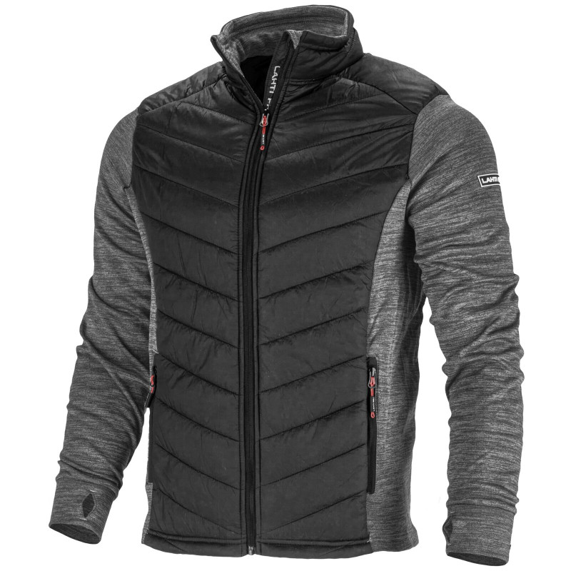 Tröja med foder, gråsvart, '2xl', ce, Lahti