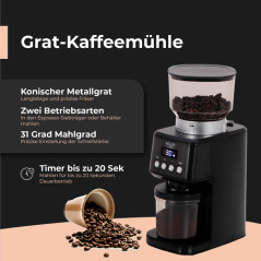AD 4300 Kaffekvarn med kvarnsten