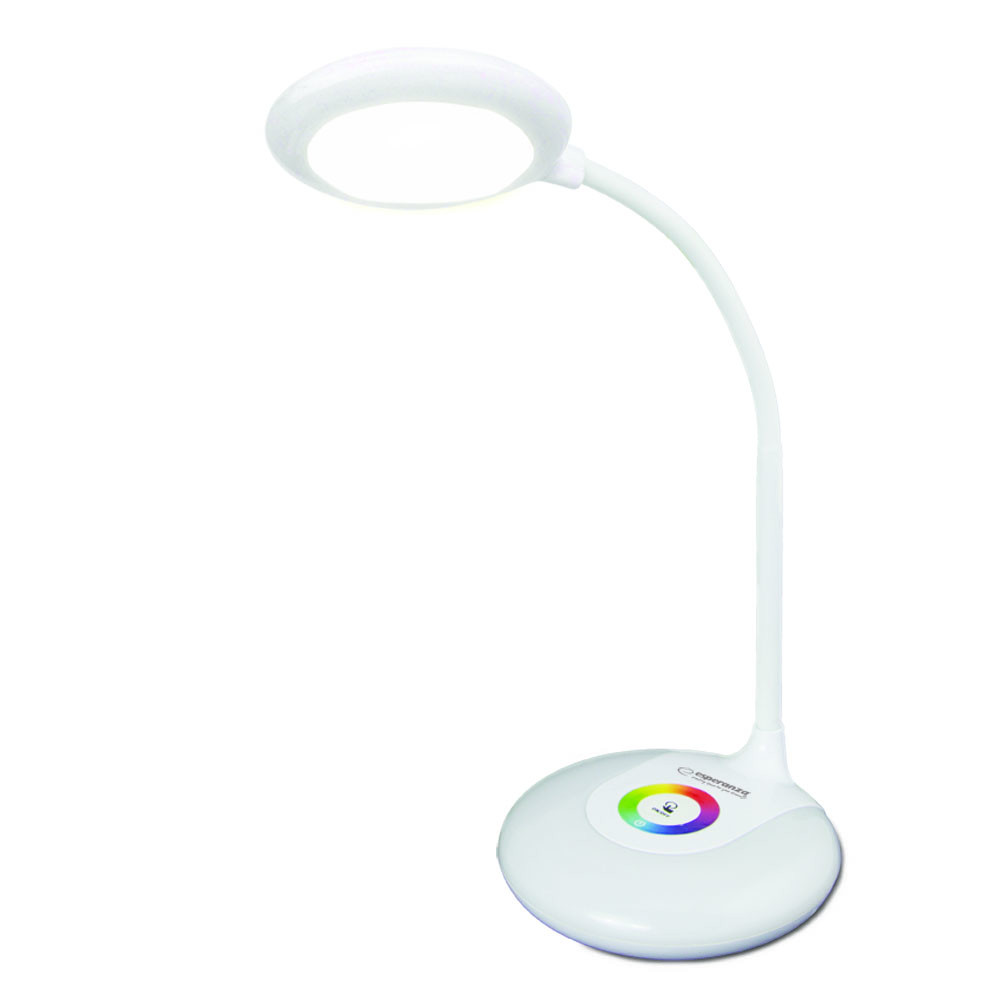 ELD117 Esperanza lampka biurkowa led z nocnym oświetleniem rgb mizar ELD117 Esperanza lampka biurkowa led z nocnym oświetleniem rgb mizar