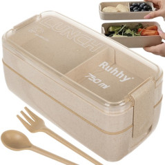 Lunchbox 750 ml Ruhhy 24528 - Lunchlåda 750 ml Ruhhy 24528