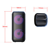 AD 1903 Bluetooth-högtalare med radio / karaokefunktion