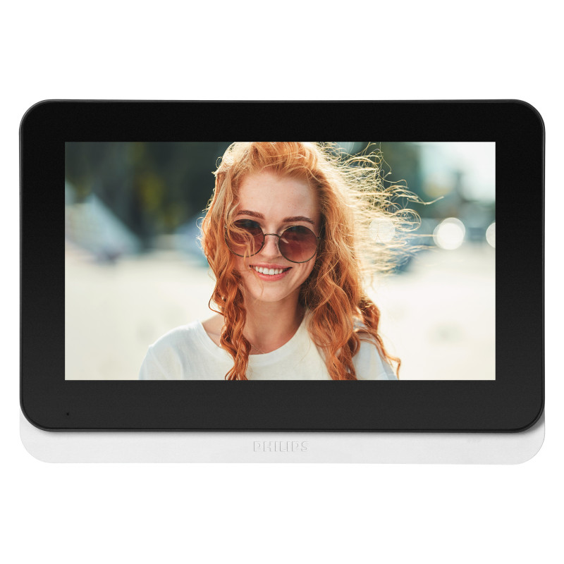 Videomonitor 7', Wi-Fi, pekskärm, för att utöka Philips WelcomeEye Connect 3-paketet.