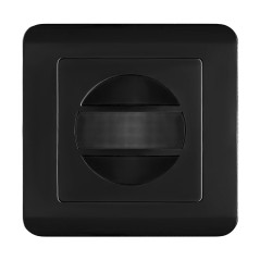 Rörelsesensor, 2-ledare, 160 grader, IP20, 300W, för dosa, svart | HandlaSmidigt.se