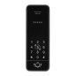 SANDI, enkelhushålls porttelefon, handsfree, 2-trådig, kodlås, RFID, svart