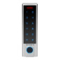 Touchscreen keypad lock with card and proximity fob reader, fingerprint reader, and Wi-Fi, SUPER-SLIM IP6. 

Tryckskärmslås med 
