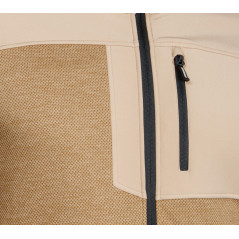 Softshelljacka OUTDOOR, beige, storlek XXL