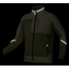 Softshelljacka OUTDOOR, grön, storlek XL