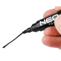 Byggnadsmarkör, svart, permanent, vattentät, oljebaserad, förpackning med 20 stycken.