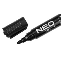 Byggnadsmarkör, svart, permanent, vattentät, oljebaserad, förpackning med 20 stycken.