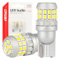 LED-lampor Canbus T10 W5W 30SMD 2016 vit 12V 24V amio-04233
