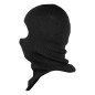 Balaclava, fodrad, svart, one size