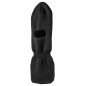Balaclava, fodrad, svart, one size