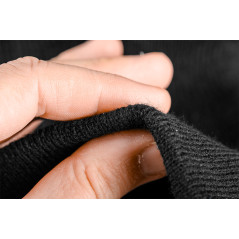 Balaclava, fodrad, svart, one size