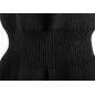 Balaclava, fodrad, svart, one size