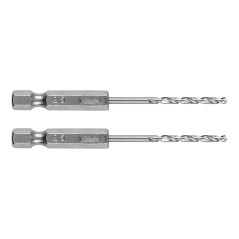 Borr för metall Hex 2,5 mm, 2 st. | HandlaSmidigt.se