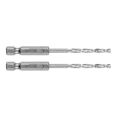 Borr för metall Hex 3,0 mm, 2 st. | HandlaSmidigt.se