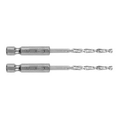Borr för metall Hex 3,2 mm, 2 st. | HandlaSmidigt.se