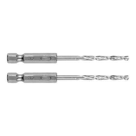 Borr för metall Hex 3,2 mm, 2 st. | HandlaSmidigt.se