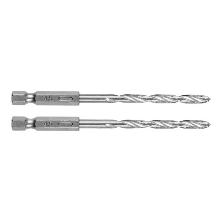 Borr för metall Hex 4,5 mm, 2 st. | HandlaSmidigt.se