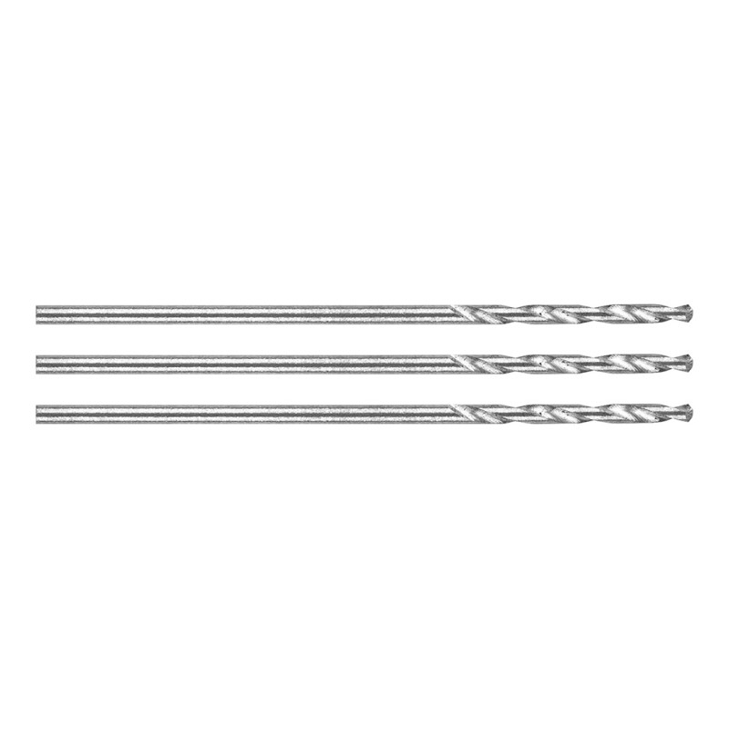 Borror för metall HSS, DIN 338, 1 mm, 3 st.