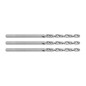 Borrsatser för metall HSS, DIN 338, 2 mm, 3 st.