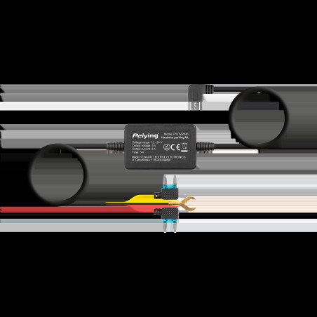 Strömadapter till Peiying dashcam